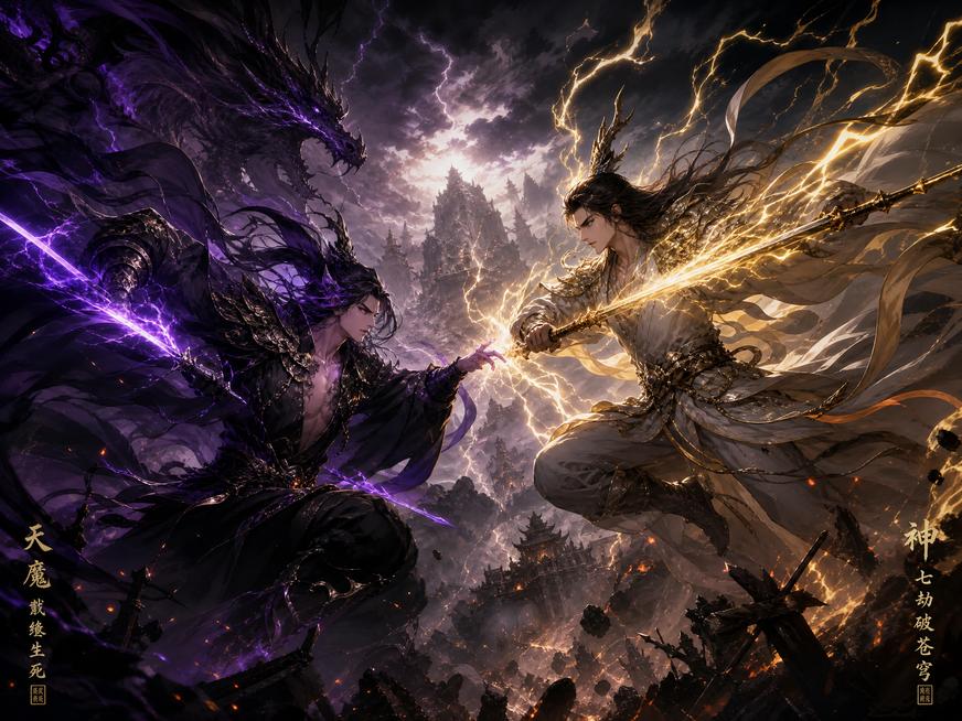 陈美娇动漫-天魔决战玄幻动漫